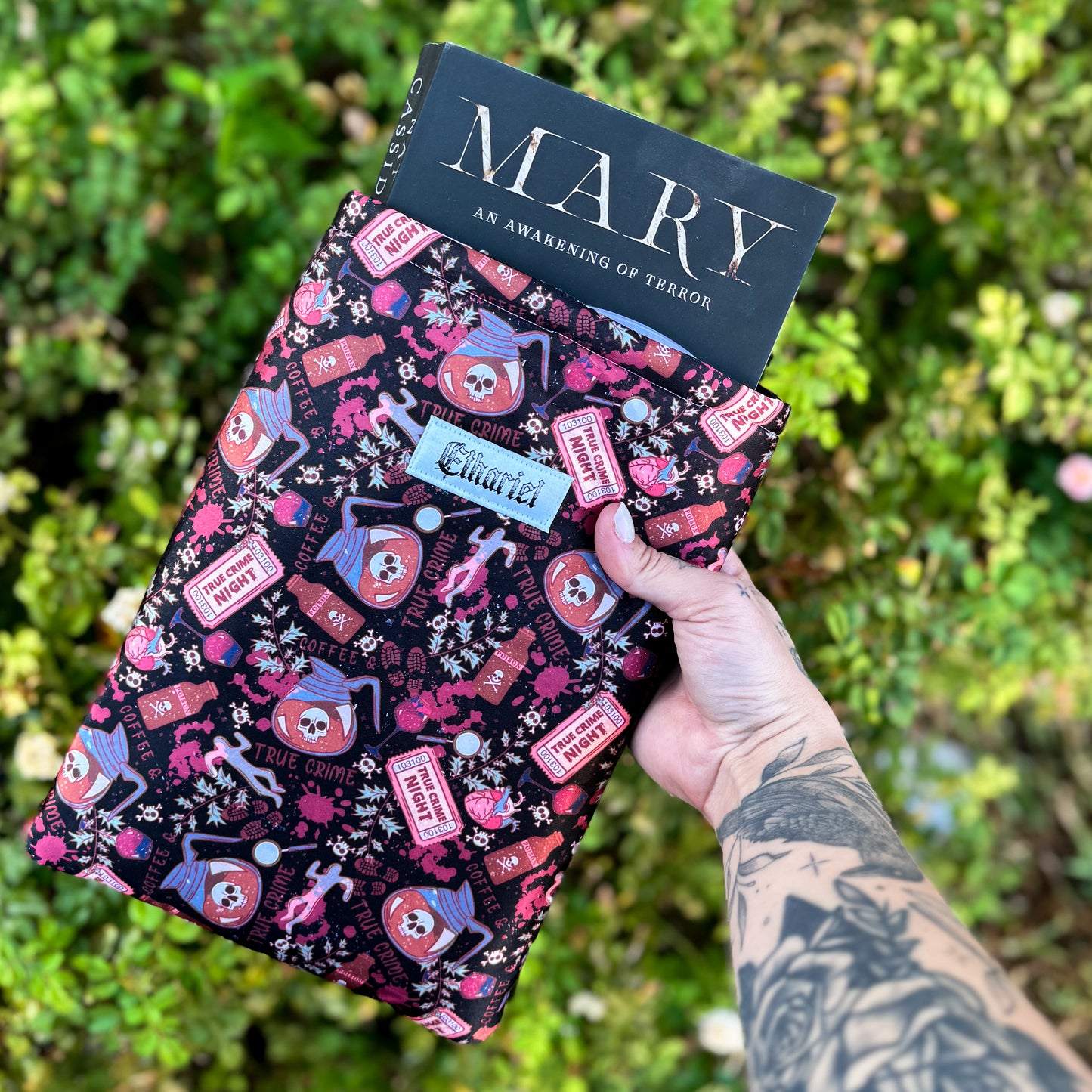 True Crime and Coffee Booksleeve (no pocket)