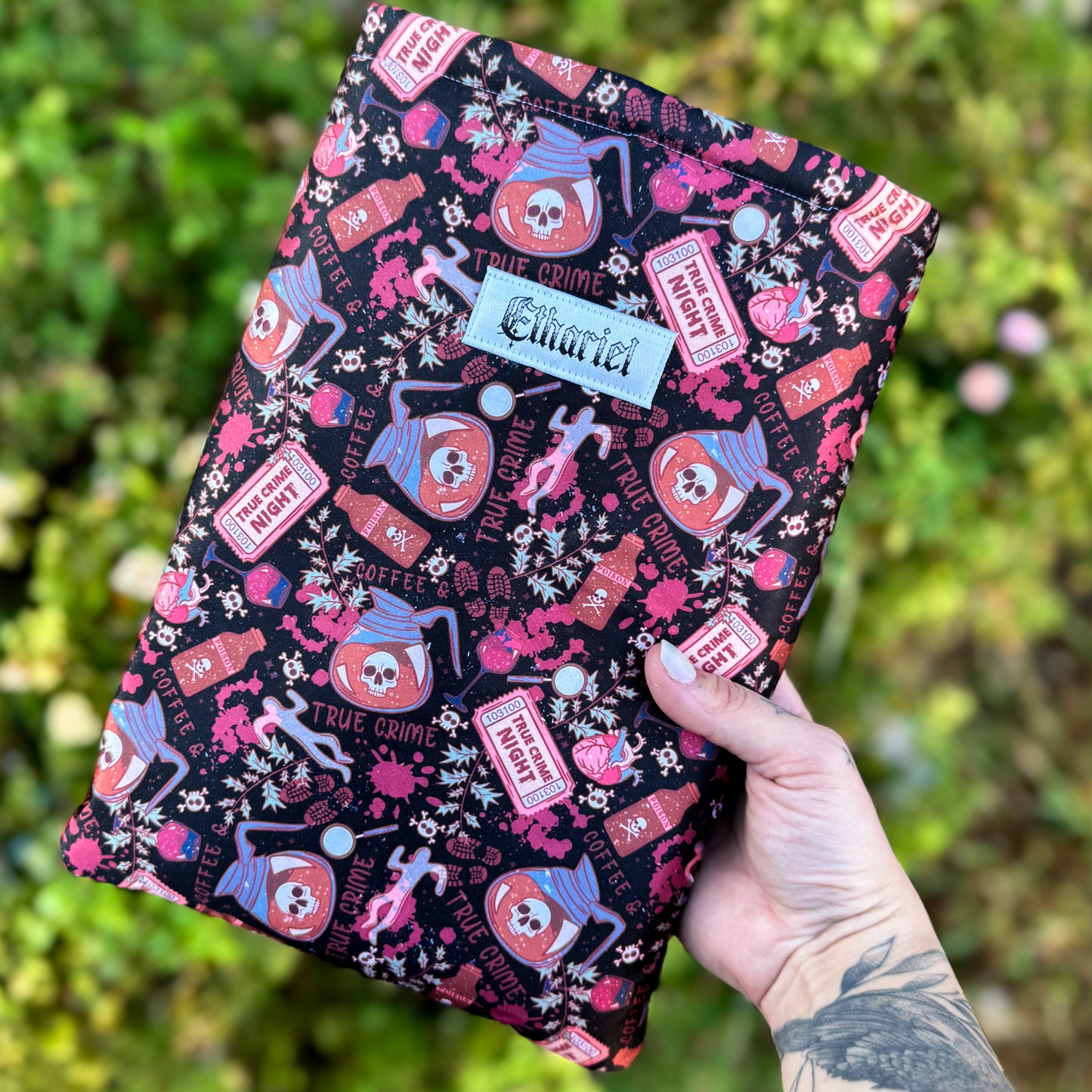 True Crime and Coffee Booksleeve (no pocket)