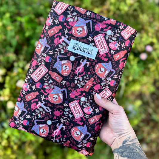 True Crime and Coffee Booksleeve (no pocket)